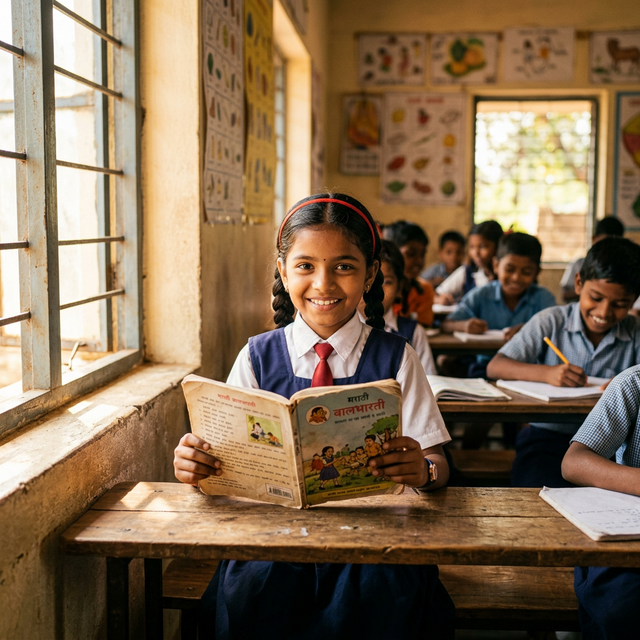 Children studying at Gyansarovar Education Center